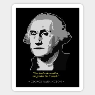 George Washington Quote Sticker